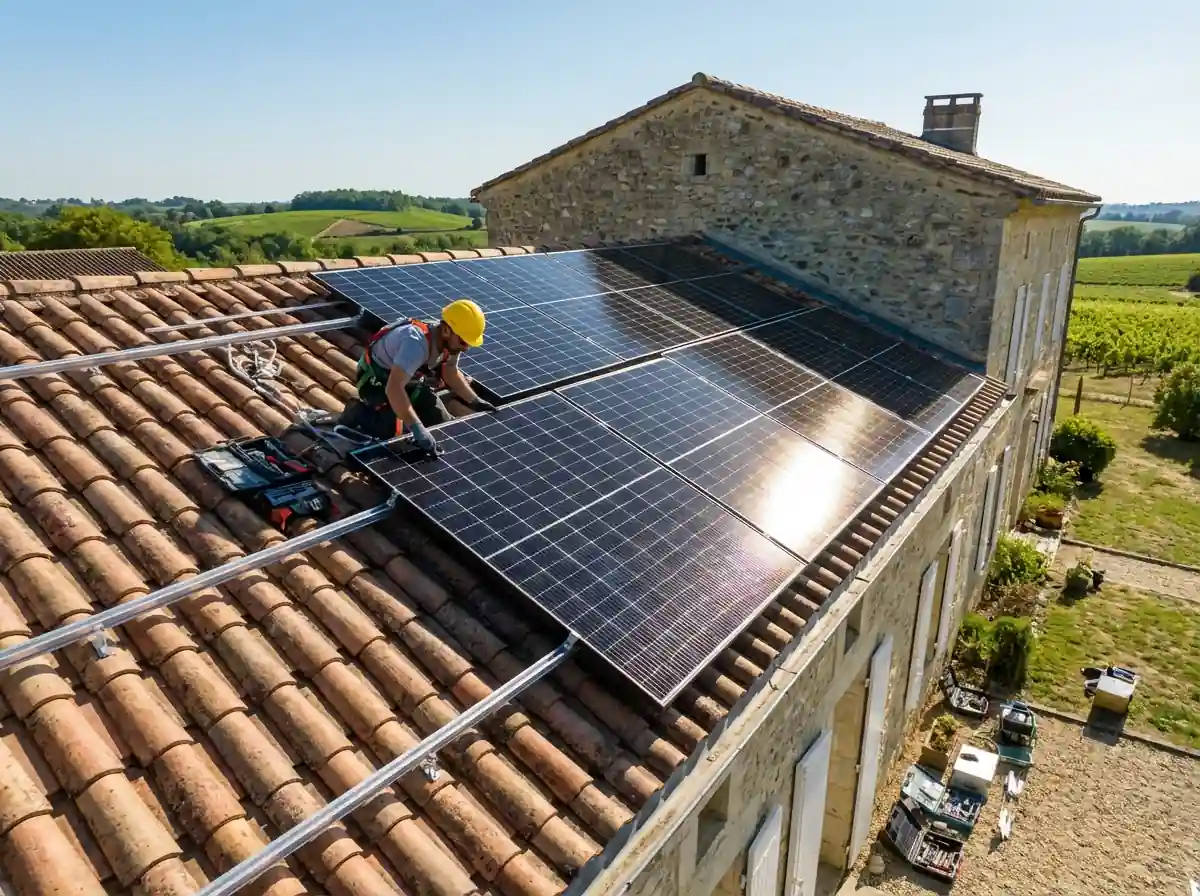 Installation de Panneaux Solaires Langoiran